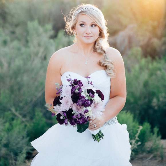 David’s Bridal Custom Wedding Dress - Picture 3 of 7